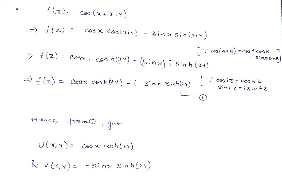 Advanced Math homework question answer, step 1, image 1